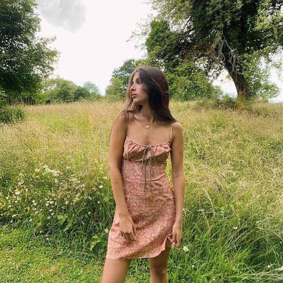Realisation Par The Inez Dress in Dazed Faded Paisley - sz XS - Picture 1 of 3